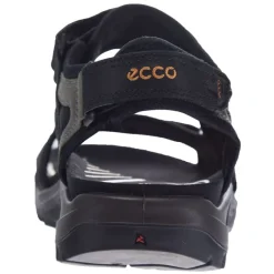 Sandales*Ecco Offroad Black Oil Nubuck Sandal